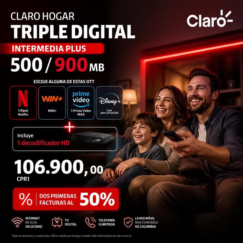 TRIPLE DIGITAL INTERMEDIA PLUS 500 / 900 MB