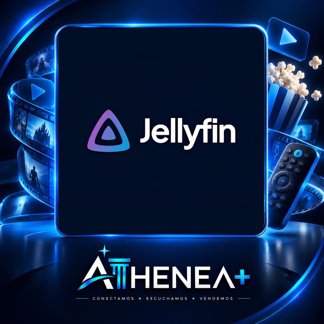 JELLYFIN / PANTALLA + CANALES DE REGALO