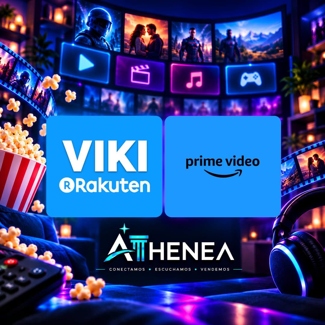 RAKUTEN VIKI + AMAZON PRIME VIDEO