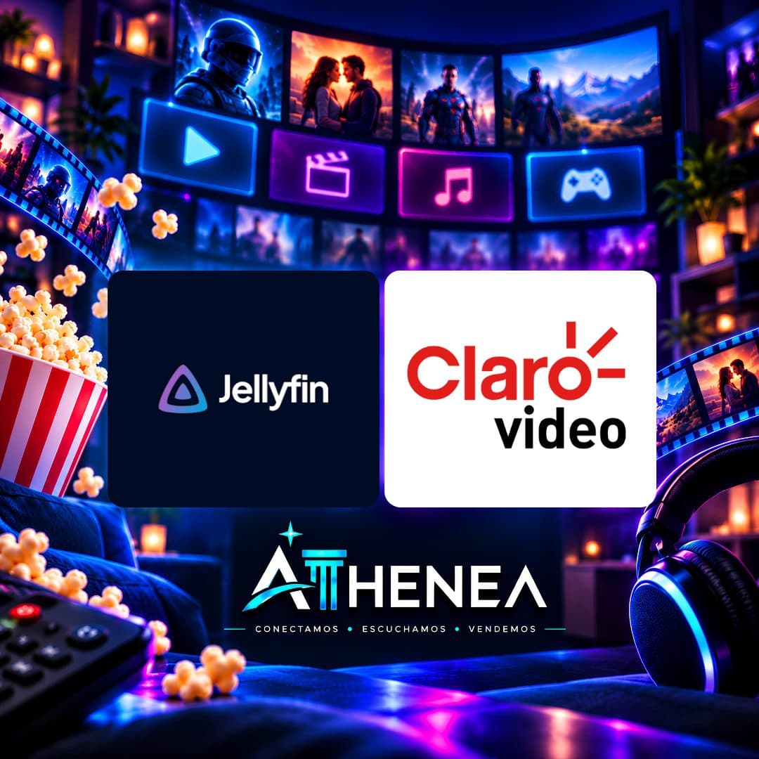 JELLYFIN + CLARO VIDEO