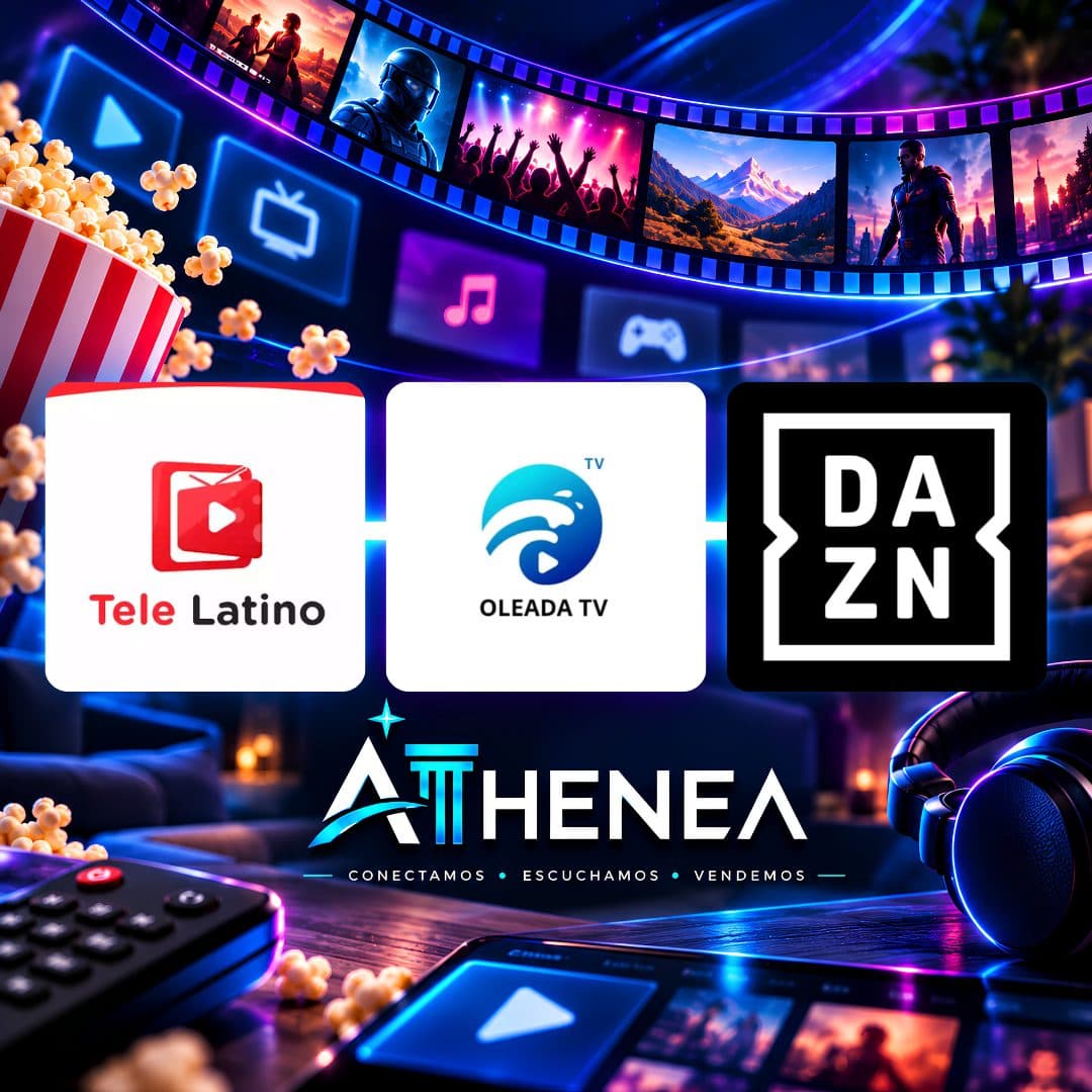 TELE LATINO + OLEADA TV + DAZN