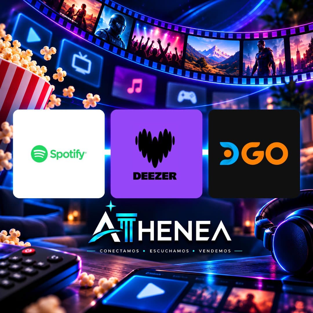 SPOTIFY + DEEZER + DIRECTV GO