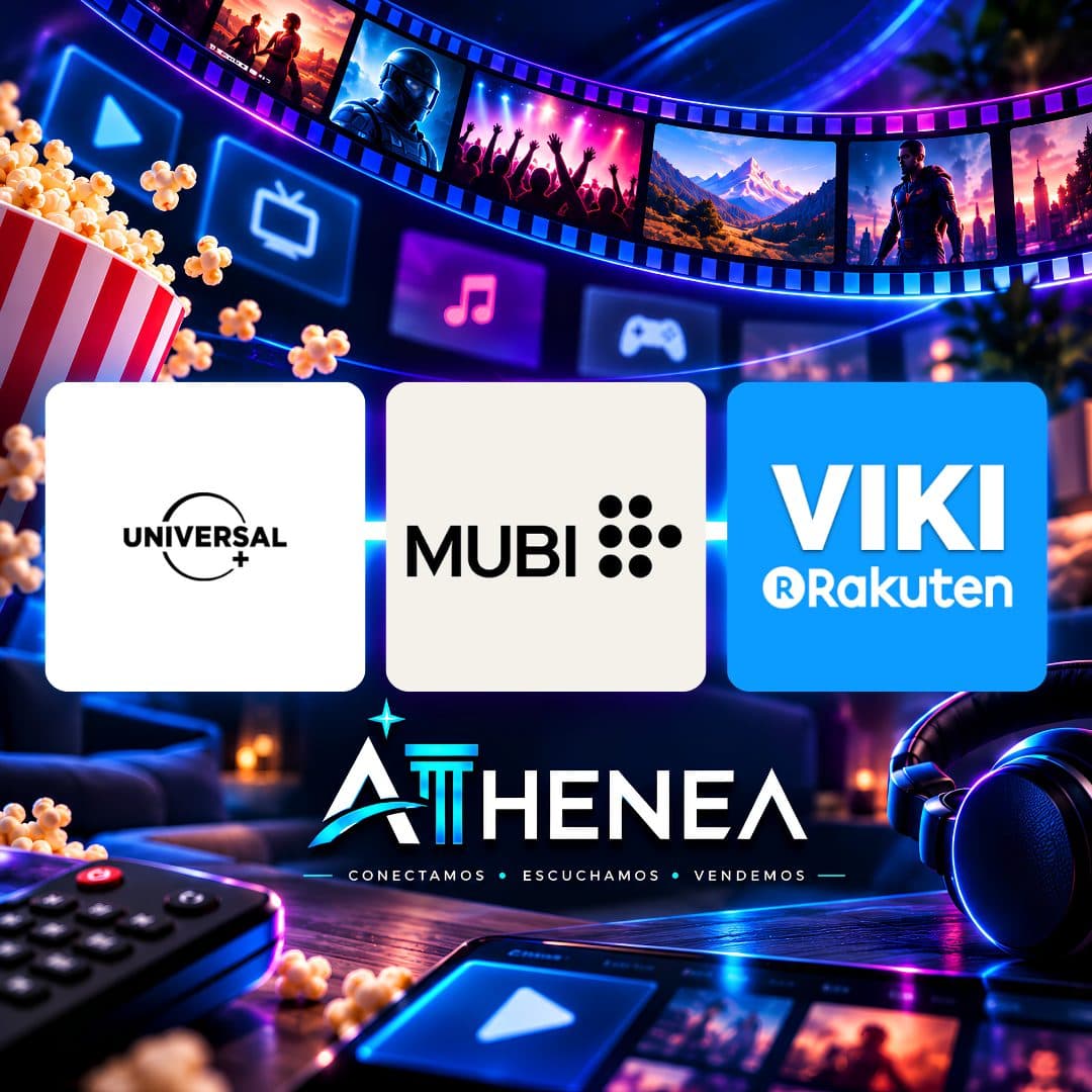 UNIVERSAL+ + MUBI + RAKUTEN VIKI