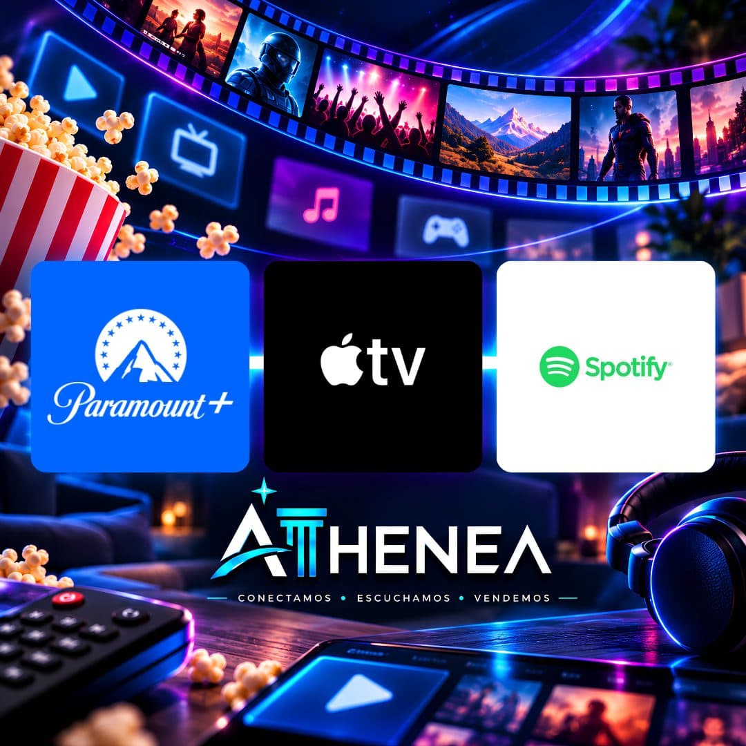 PARAMOUNT+ + APPLE TV + SPOTIFY