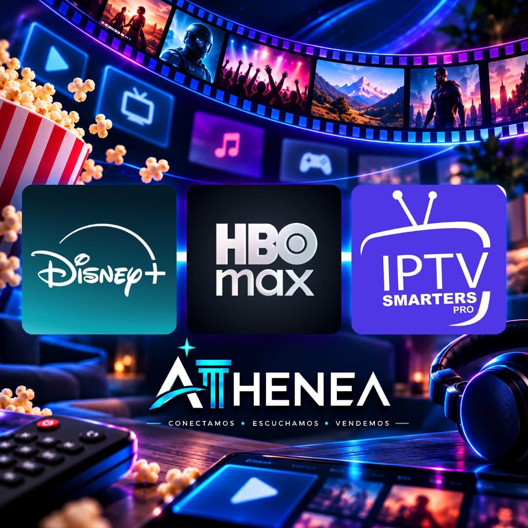 DISNEY+ CON ESPN + HBO MAX + IPTV