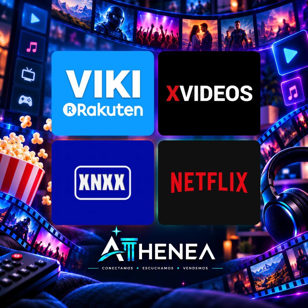 RAKUTEN VIKI + XVIDEOS + XNXX + NETFLIX
