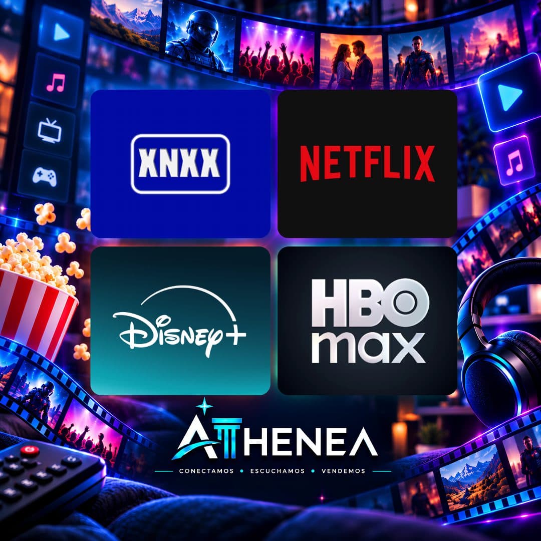 XNXX + NETFLIX + DISNEY+ SIN ESPN + HBO MAX