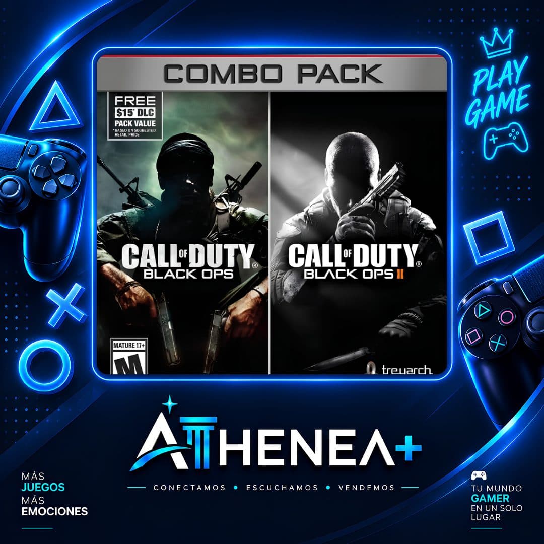 COMBO CALL OF DUTY BLACK OPS / OPS II (PS5)